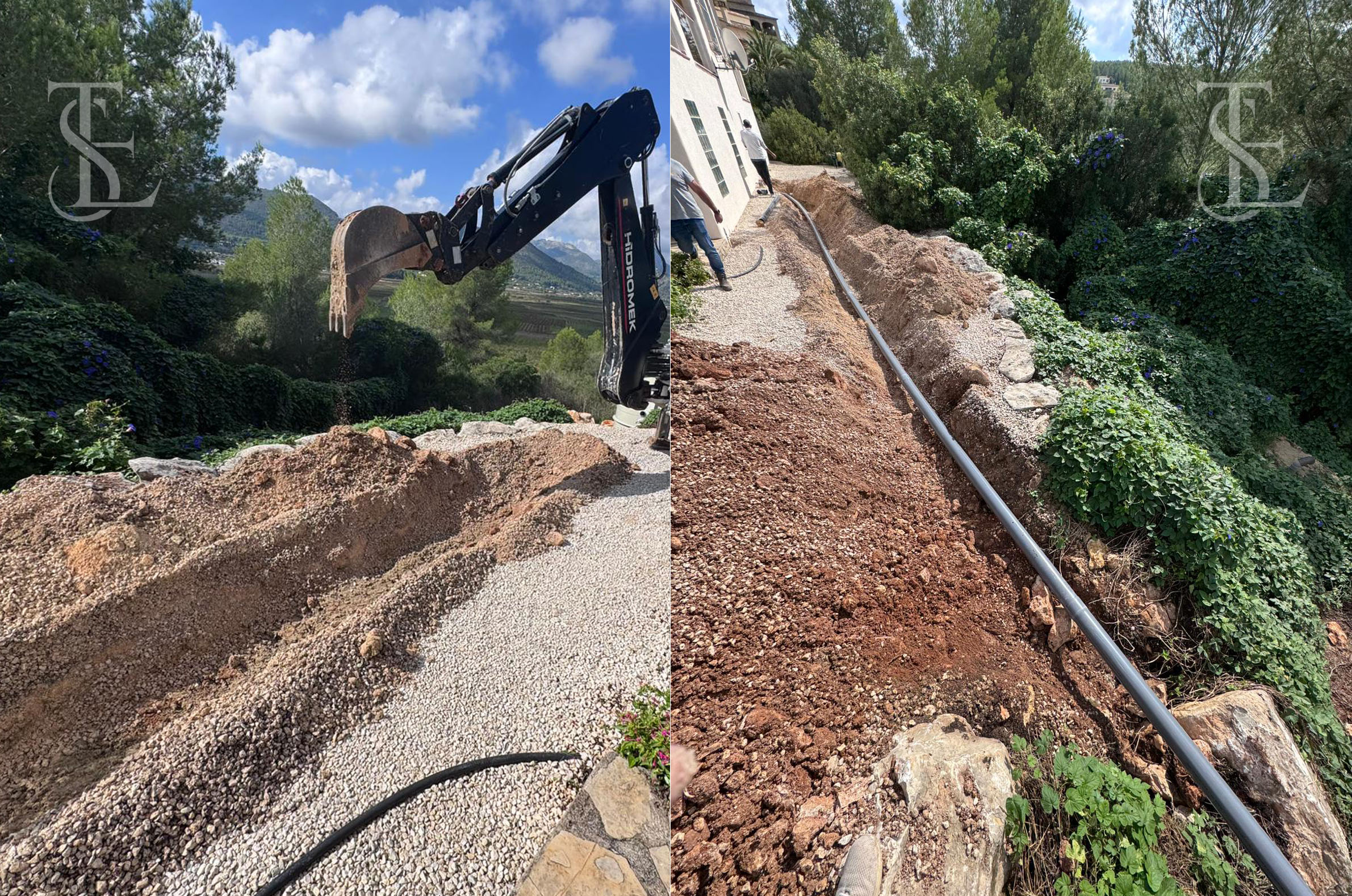 We install new waste pipes for septic tanks